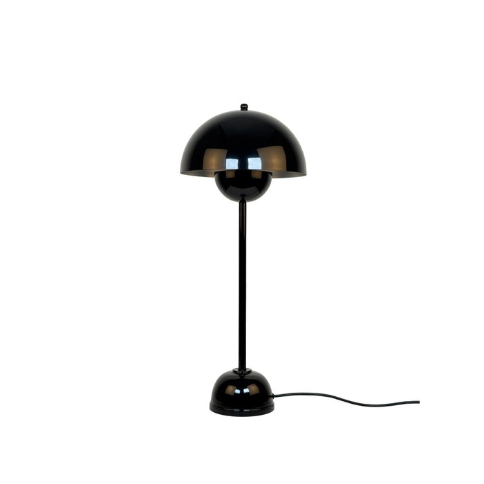 Opviq Lámpara de Mesa de Metal Negra Opviq Lámpara de Mesa de Metal Negra